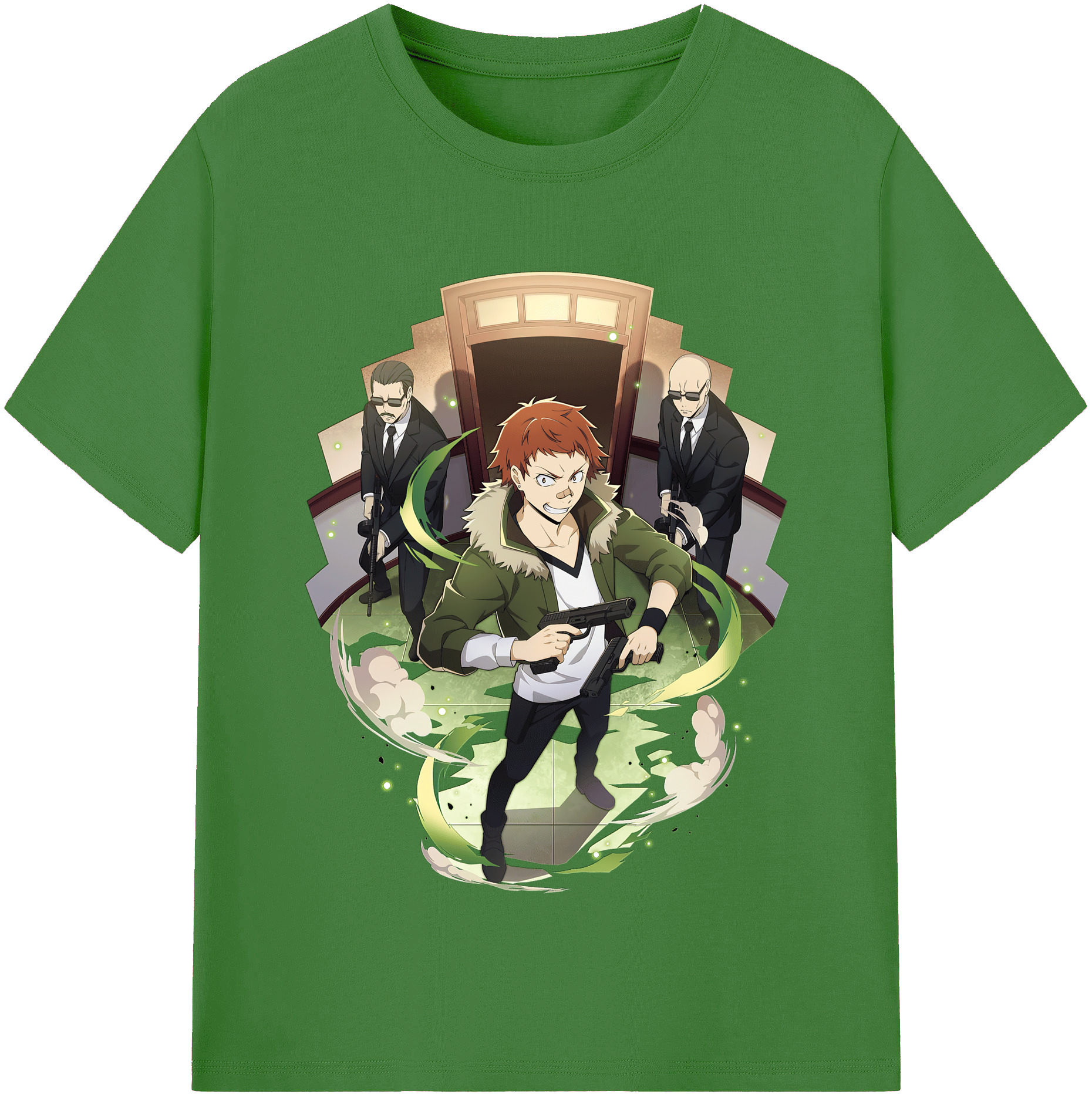 （画像用） 文豪ストレイドッグス Bungo Stray Dogs レディースカジュアルプリントTシャツ（綿100％）
